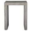 Aerina Modern Gray End Table, Side & End Table by Uttermost, 20" width x 24" height x 20" depth thumbnail 1