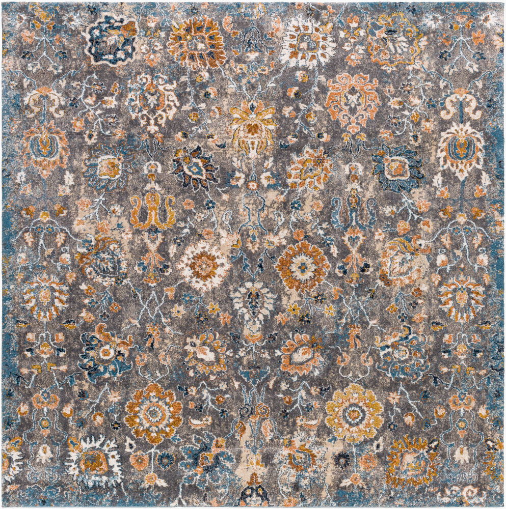 Tuscany Machine Woven Rug, by Surya, 7'10.49" length x 7'10.49" width