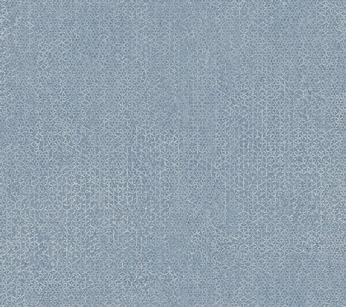 Bantam Tile Blue Wallpaper