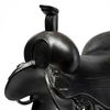Colt I 9L x 8W Black Equestrian-Inspired Western Horse Saddle thumbnail 5