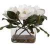 Middleton Magnolia Flower Centerpiece, Artificial Plants & Flower by Uttermost, 17.5" width x 15.75" height x 8.5" depth thumbnail 6