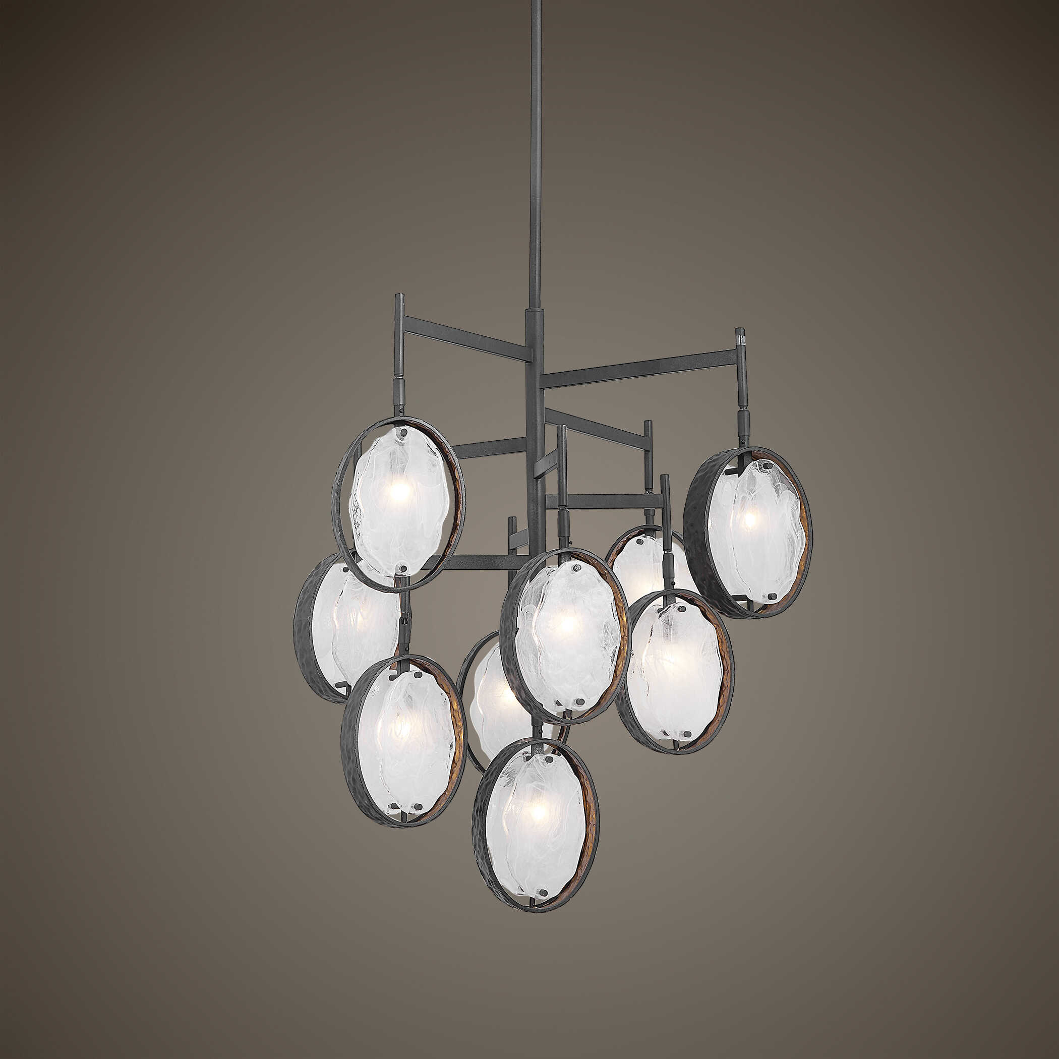 Maxin Dark Bronze 9 Light Chandelier Maxin Dark Bronze 9 Light Chandelier large image