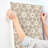Everlasting Beige & Gold Wallpaper, by York Wall, 33' length x 1'9" width x 0.02" depth thumbnail 5