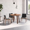 Deco Dining Chair Ebony Pvc - Set Of Two thumbnail 7