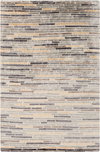 Platinum Handmade Rug, by Surya, 1'6" length x 1'6" width thumbnail