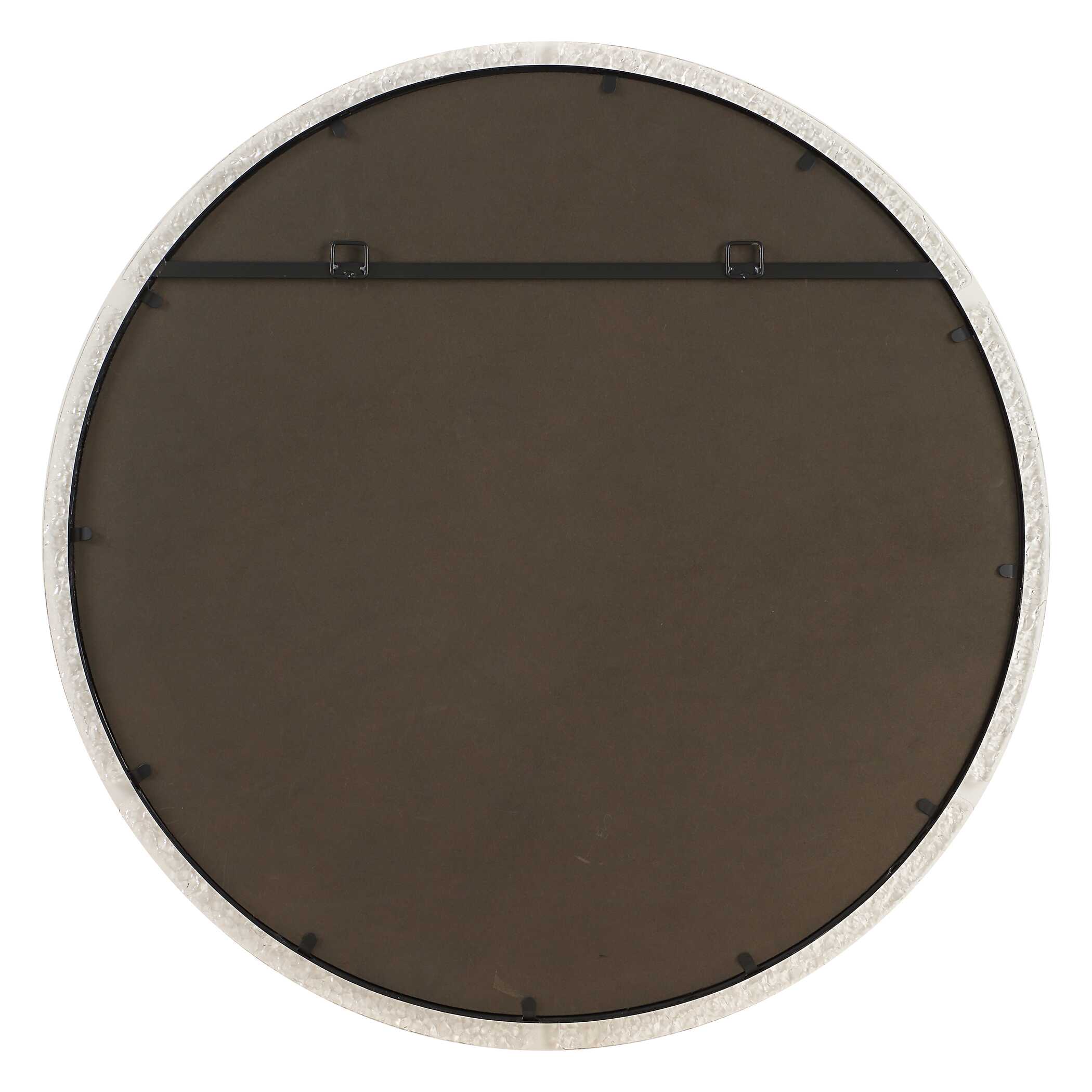 Crystalline Round Mirror large image 