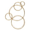 Golden Bubbles Metal Wall Decor, Art by Uttermost, 24.75" width x 34.25" height x 1.13" depth thumbnail 7