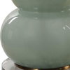 Sanctuary Green Gray Table Lamp, by Uttermost, 1'4.5" width x 2'11.25" height x 1'4.5" depth thumbnail 8