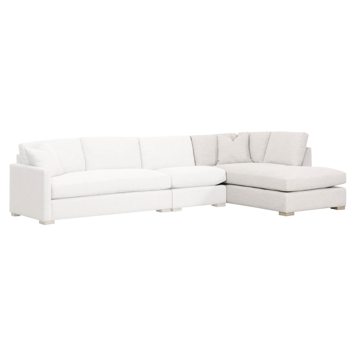 Clara Modular Right-Facing Chaise, Seating by Essentials for Living, 37.5" width x 34" height x 79.75" depth View 6