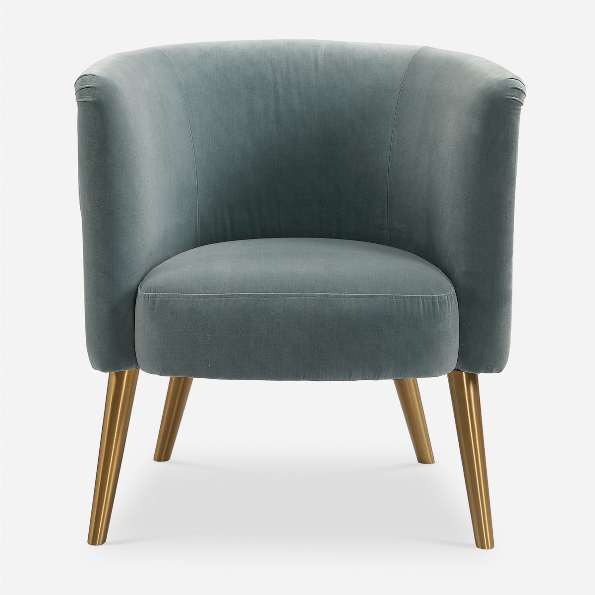 Haider Gray Accent Chair, by Uttermost, 28.5" width x 31" height x 28.25" depth View 1