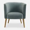 Haider Gray Accent Chair, by Uttermost, 28.5" width x 31" height x 28.25" depth thumbnail 1
