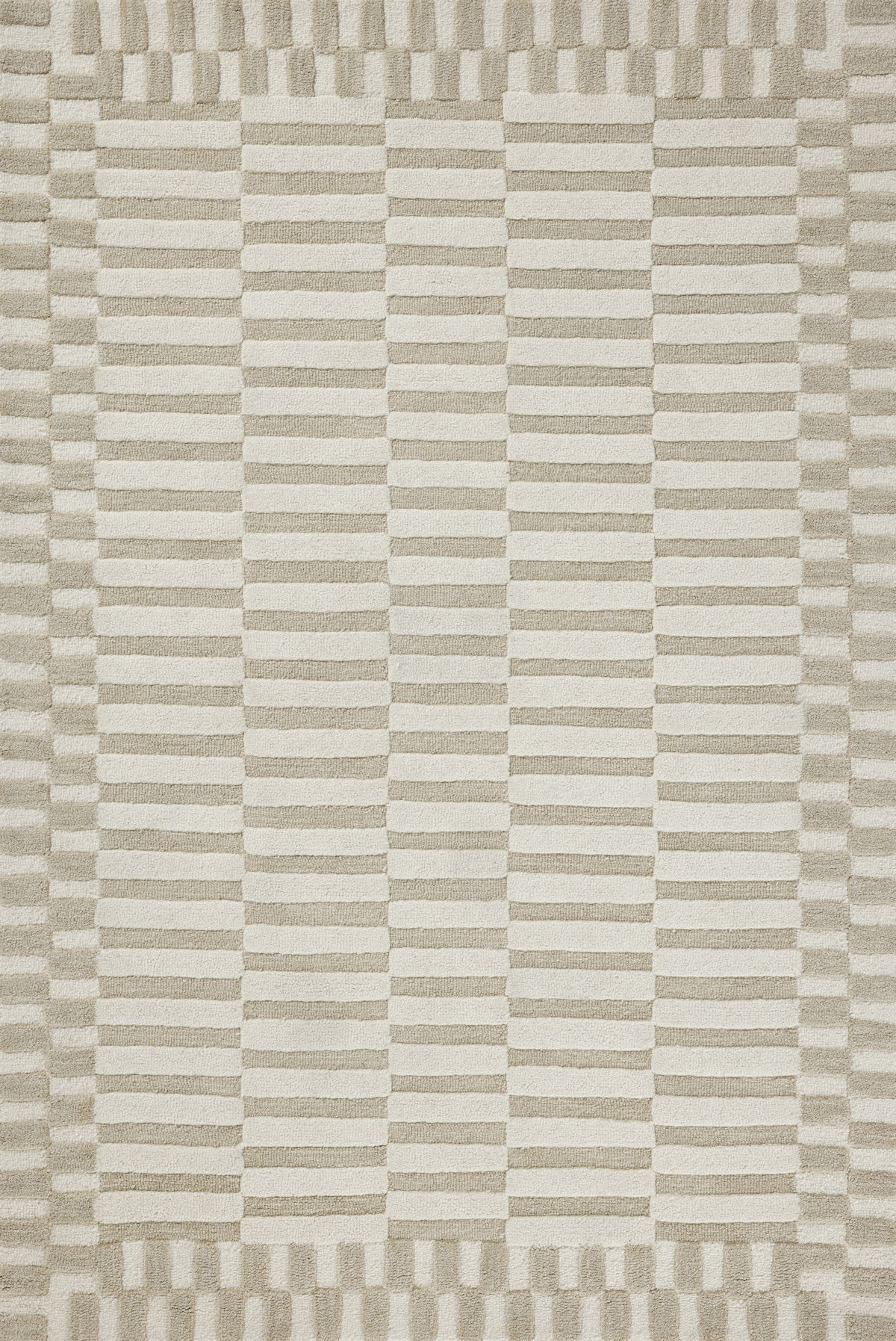 Chris Loves Julia x Loloi Bradley Rug, 1'6" length x 1'6" width View 1