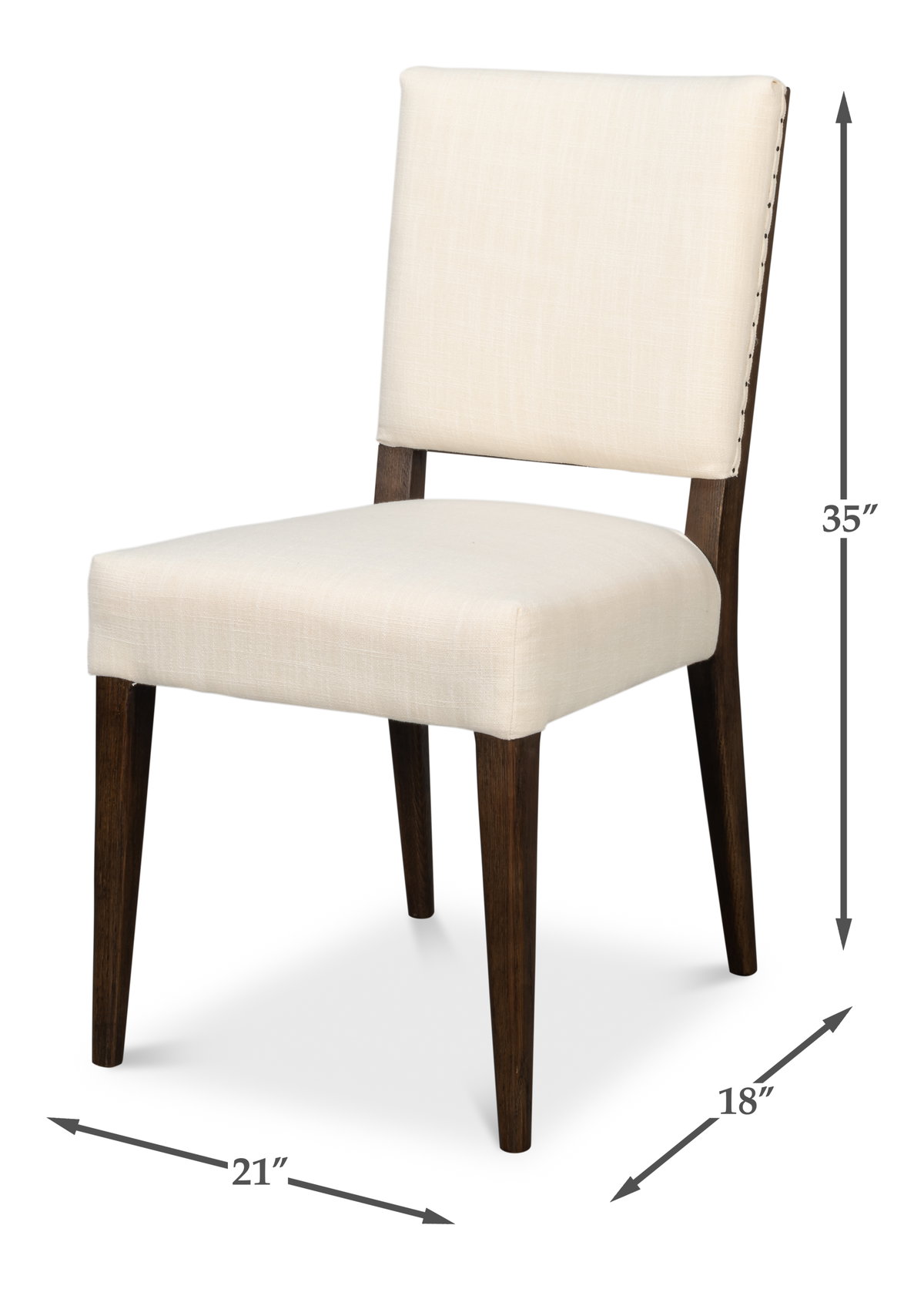 Bauhaus Chair, by Sarreid, 1'6" length x 1'9" width x 2'11" height View 13