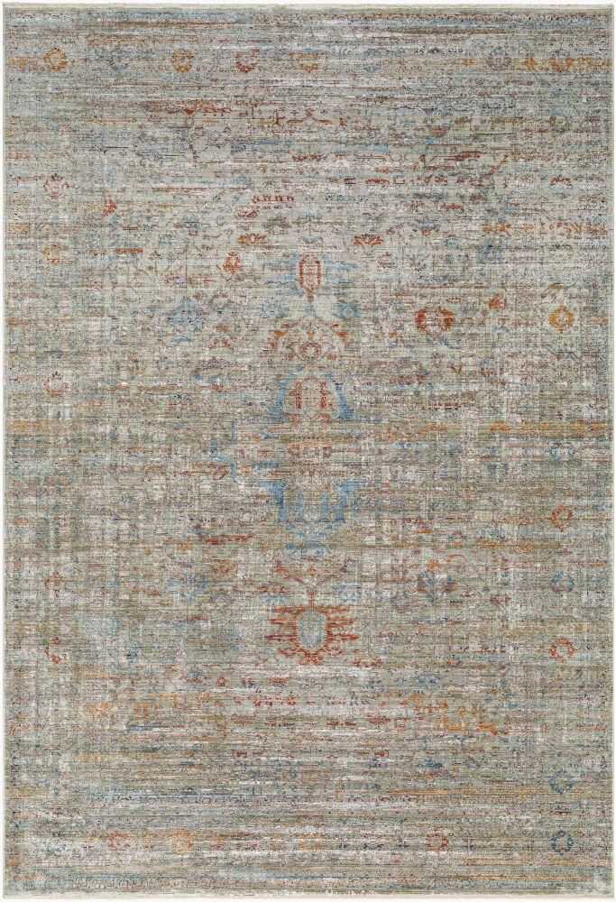 Isfahan Machine Woven Rug, by Surya, 15'1.1" length x 11'11.7" width