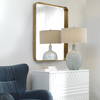 Crofton Gold Large Mirror, by Uttermost, 30" width x 40" height x 3" depth thumbnail 7
