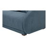 Fraser Right Arm Facing Sofa Deep Blue, Sectional Sofa by Moe's Home, 70" width x 31.5" height x 34.3" depth thumbnail 5