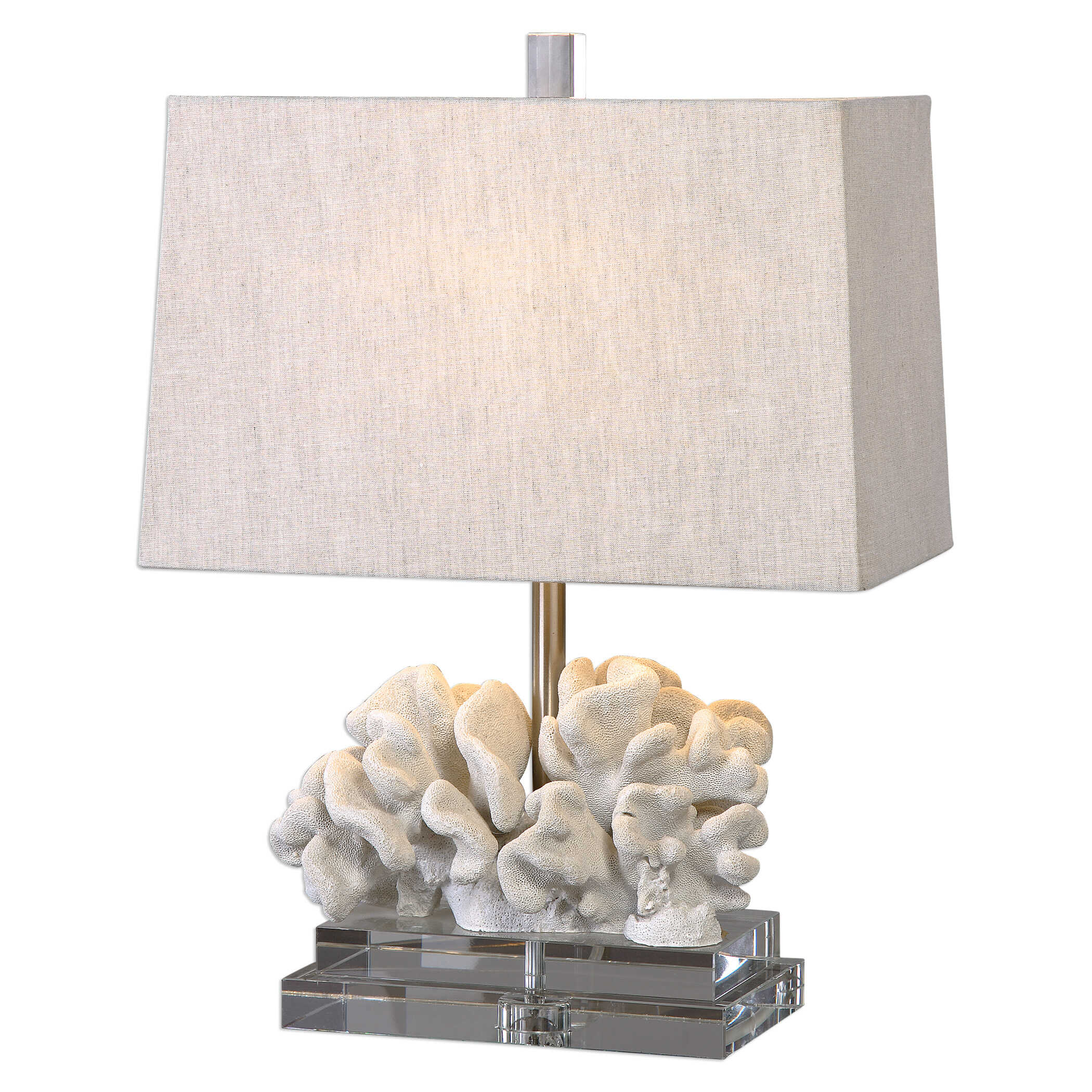 Coral Sculpture Table Lamp large image 