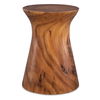 Swell Wooden Accent Table, Furniture by Uttermost, 13" width x 18" height x 13" depth thumbnail 1
