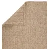 Oceana Natural Solid Light Gray/ Tan Area Rug thumbnail 1