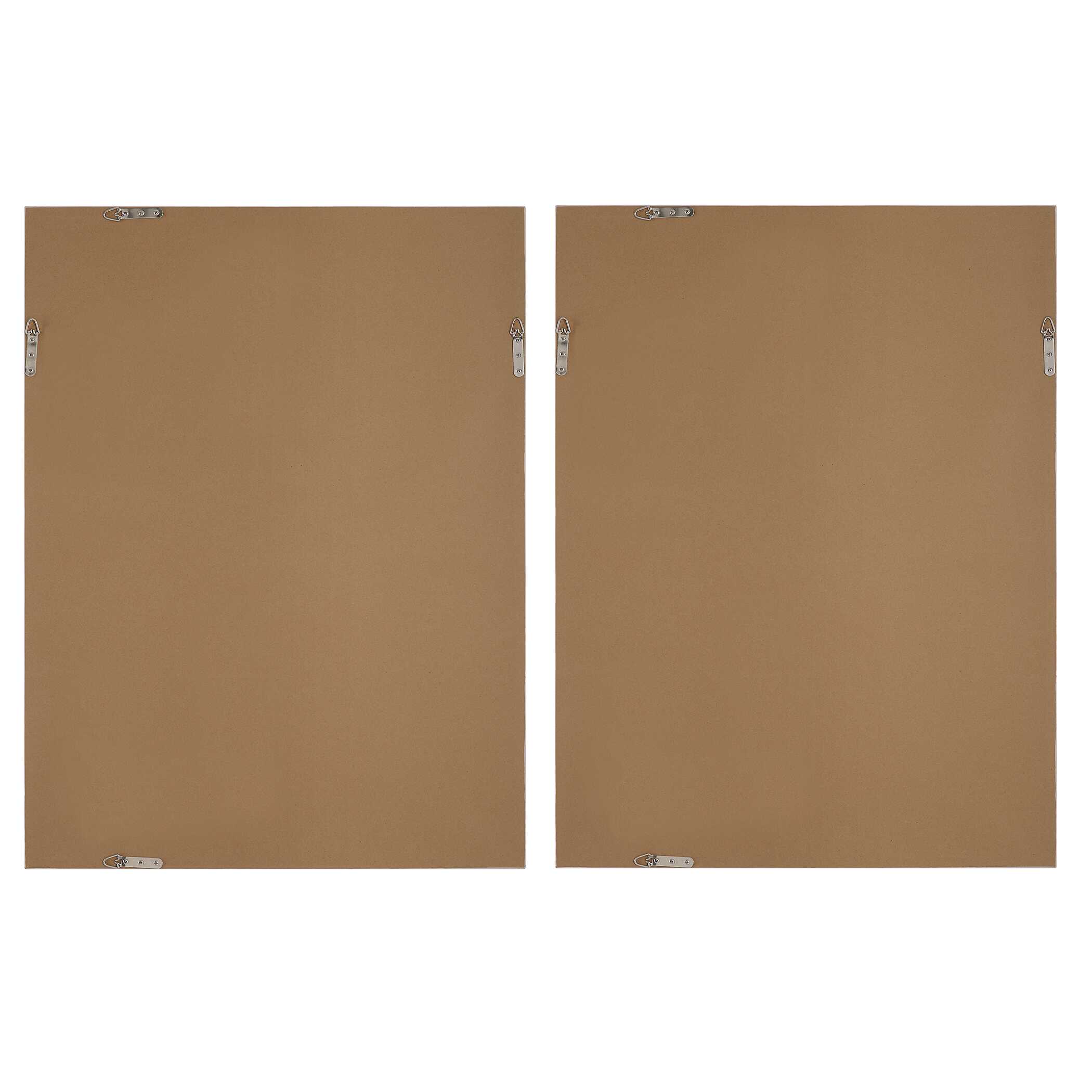 Seabreeze Abstract Framed Canvas Prints Set/2 large image 