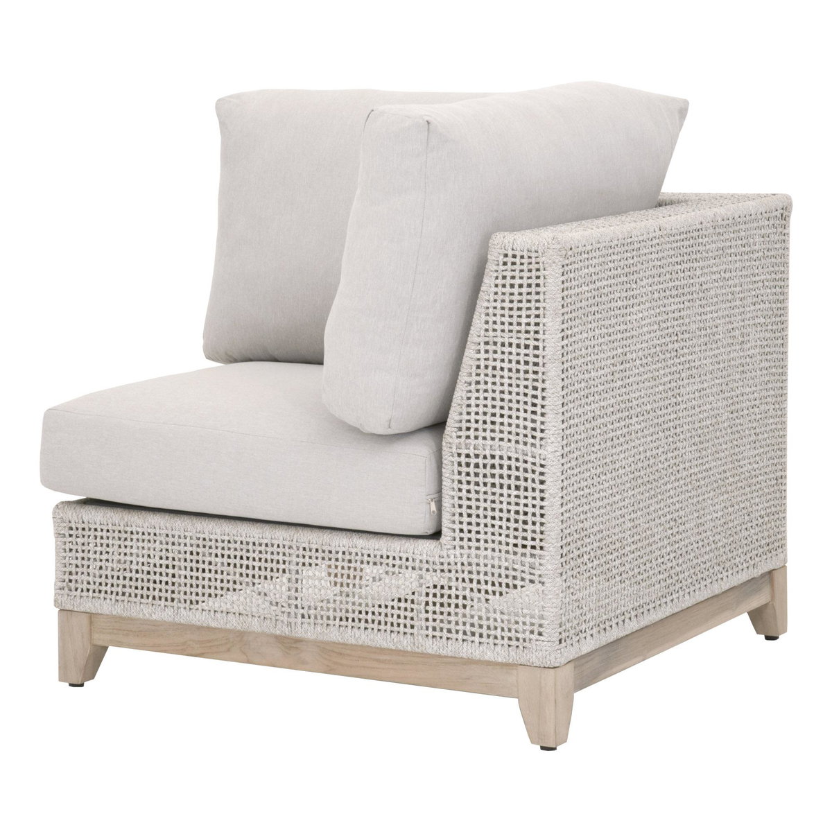 Tropez Outdoor Modular Corner Sofa, Seating by Essentials for Living, 33.75" width x 33" height x 33.75" depth View 4
