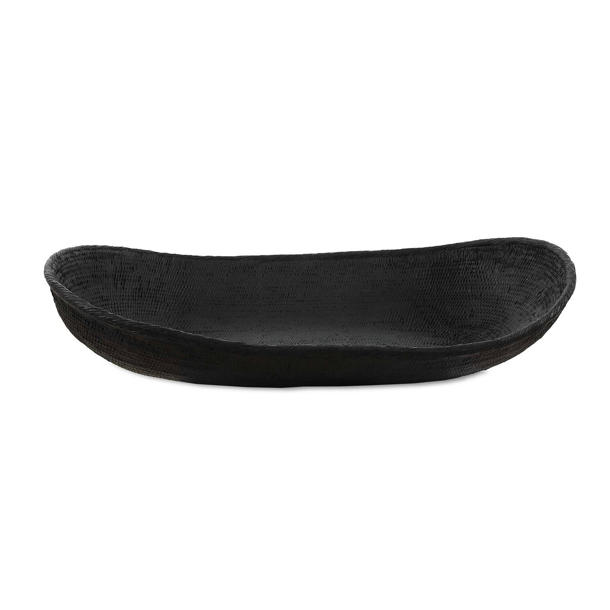 Ember Weave Indoor-Outdoor Oblong Bowl, Decorative Tray by Uttermost, 23" width x 4.75" height x 13.75" depth View 1
