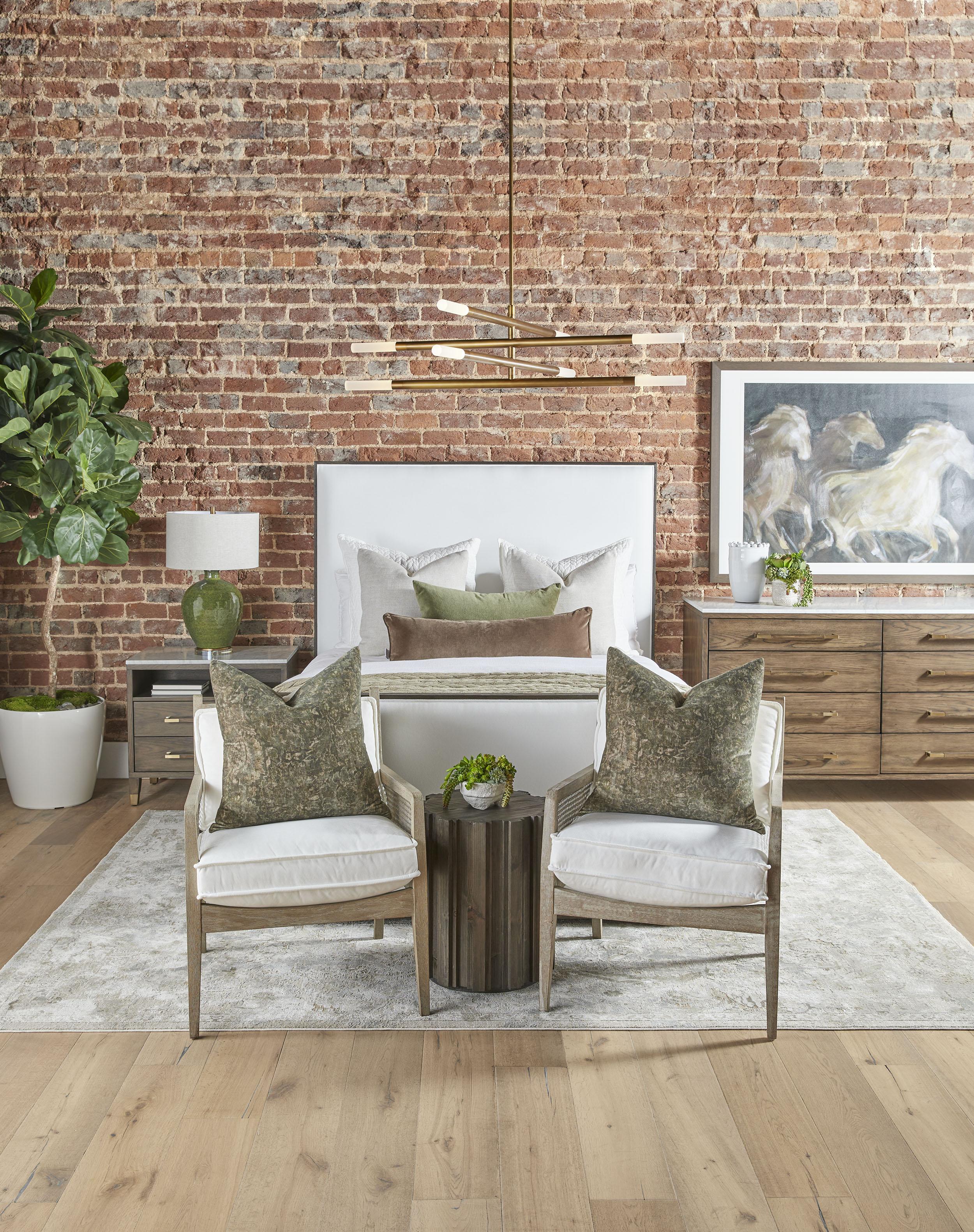 Tailor Queen Bed, by Essentials for Living, 65.25" width x 62.5" height x 86.25" depth View 15