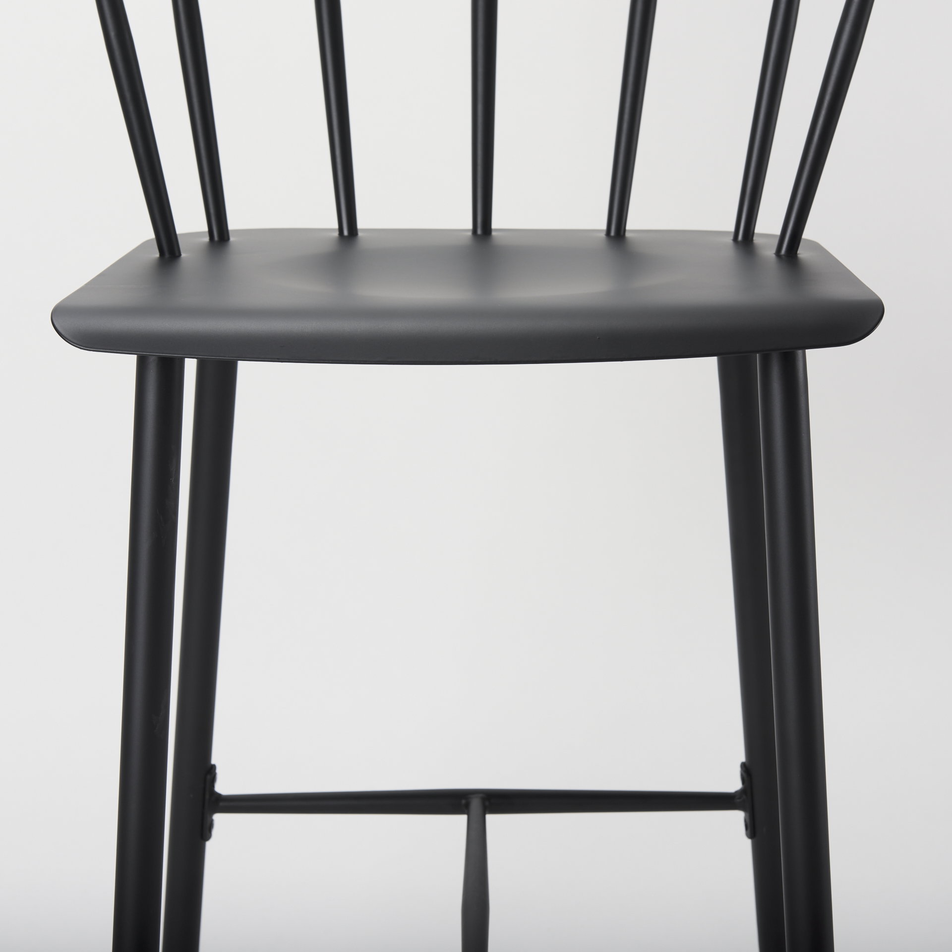 Colin Black Metal Bar Stool, Counter & Bar Stool by Mercana, 21" length x 22.8" width x 42.13" height View 10
