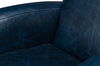 Taft Leather Swivel Chair, Chateau Blue thumbnail 5