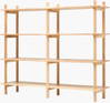 Orly Bookcase, Shelving & Bookcase by Surya, 63" width x 53" height thumbnail