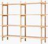 Orly Bookcase, Shelving & Bookcase by Surya, 63" width x 53" height thumbnail