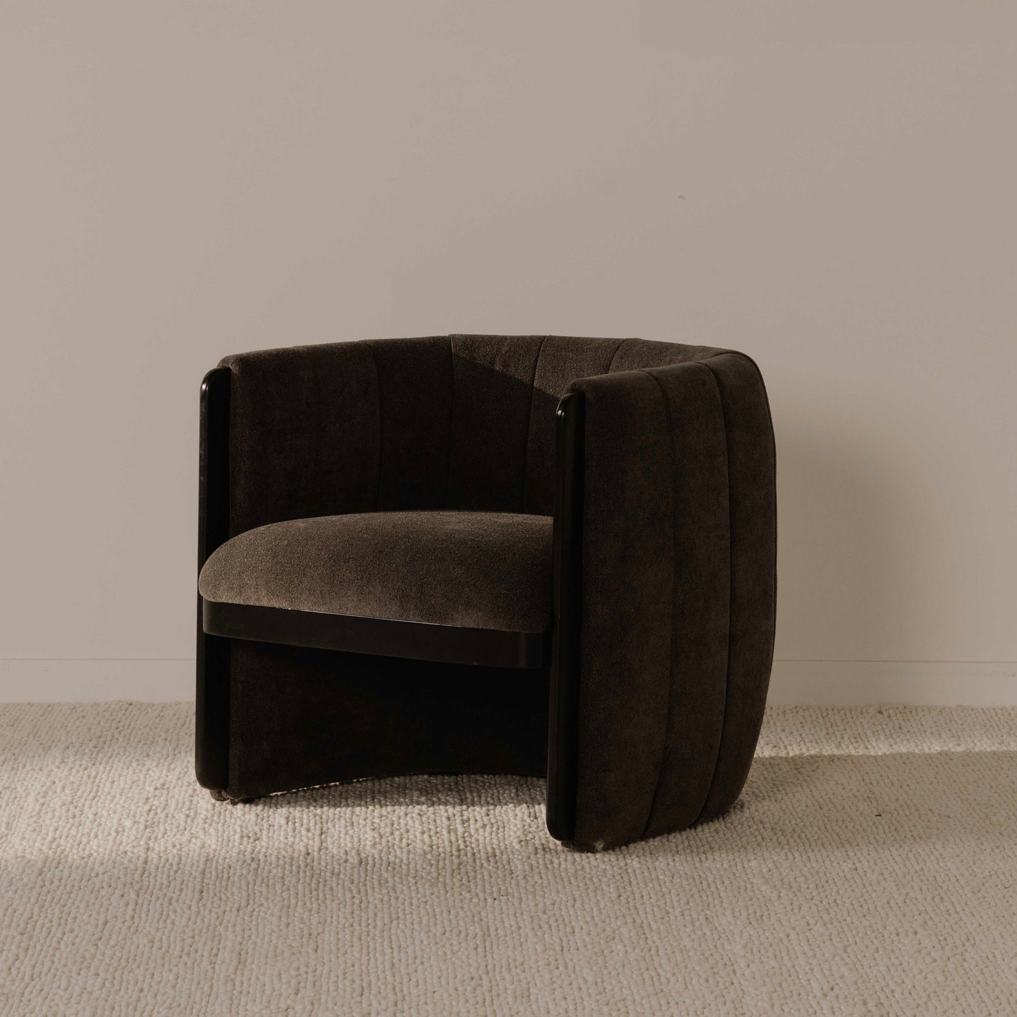 Francis Accent Chair Grey large image 
