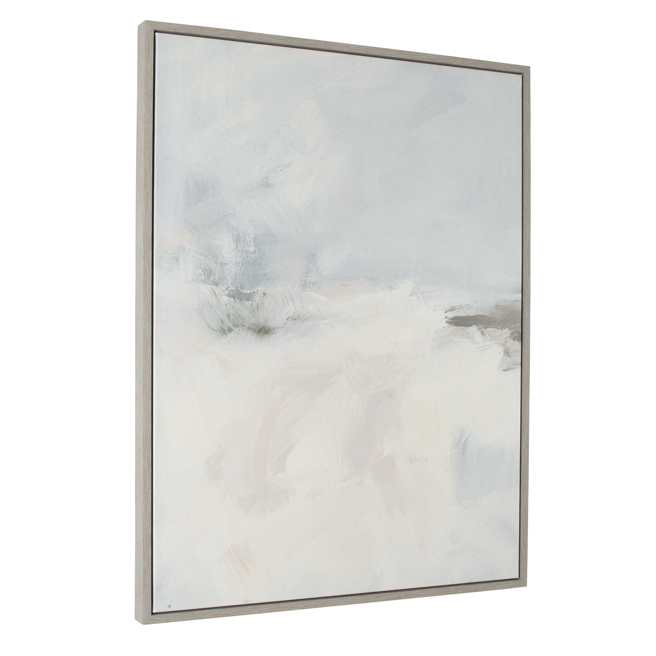 Simple Serenity Framed Abstract Art, Painting by Uttermost, 31.5" width x 41.5" height x 2" depth View 4