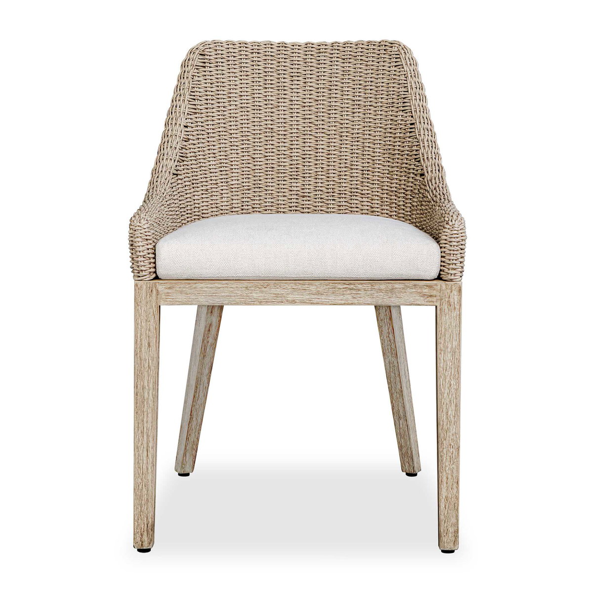 Paloma Outdoor Wicker Dining Chair, Outdoor Chair by Uttermost, 1'9.2" width x 2'8.2" height x 2'0.4" depth View 1