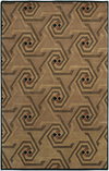 Mugal Handmade Rug, by Surya, 8' length x 5' width thumbnail