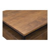 Vancouver Coffee Table Light Brown, by Moe's Home, 52" width x 17" height x 26" depth thumbnail 3