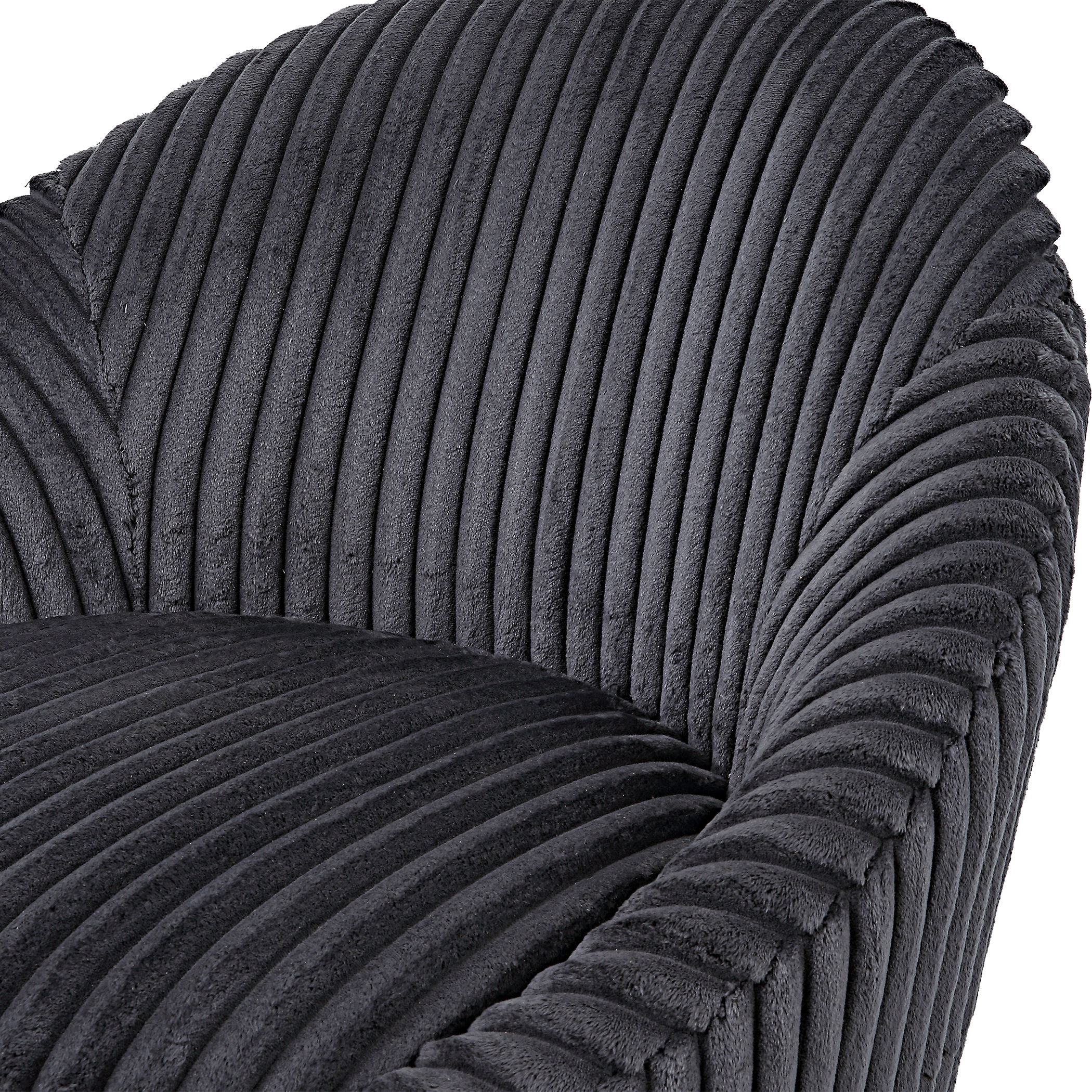 Crue Gray Fabric Swivel Chair large image 