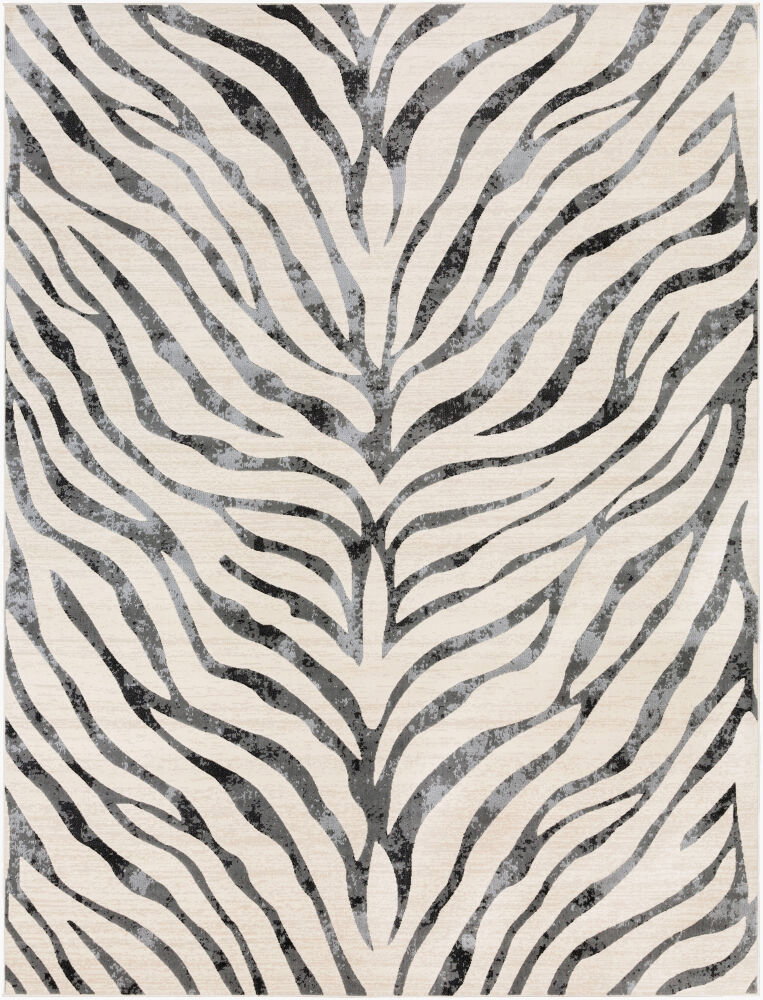 City Machine Woven Rug, by Surya, 1'3.75" length x 1'3.75" width
