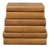 Shagreen Books  Set Of 12  Tawny Brown, by Sarreid, 1" length x 5" height thumbnail 2