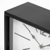 Lita Black Metal Rectangular Table Clock thumbnail 8