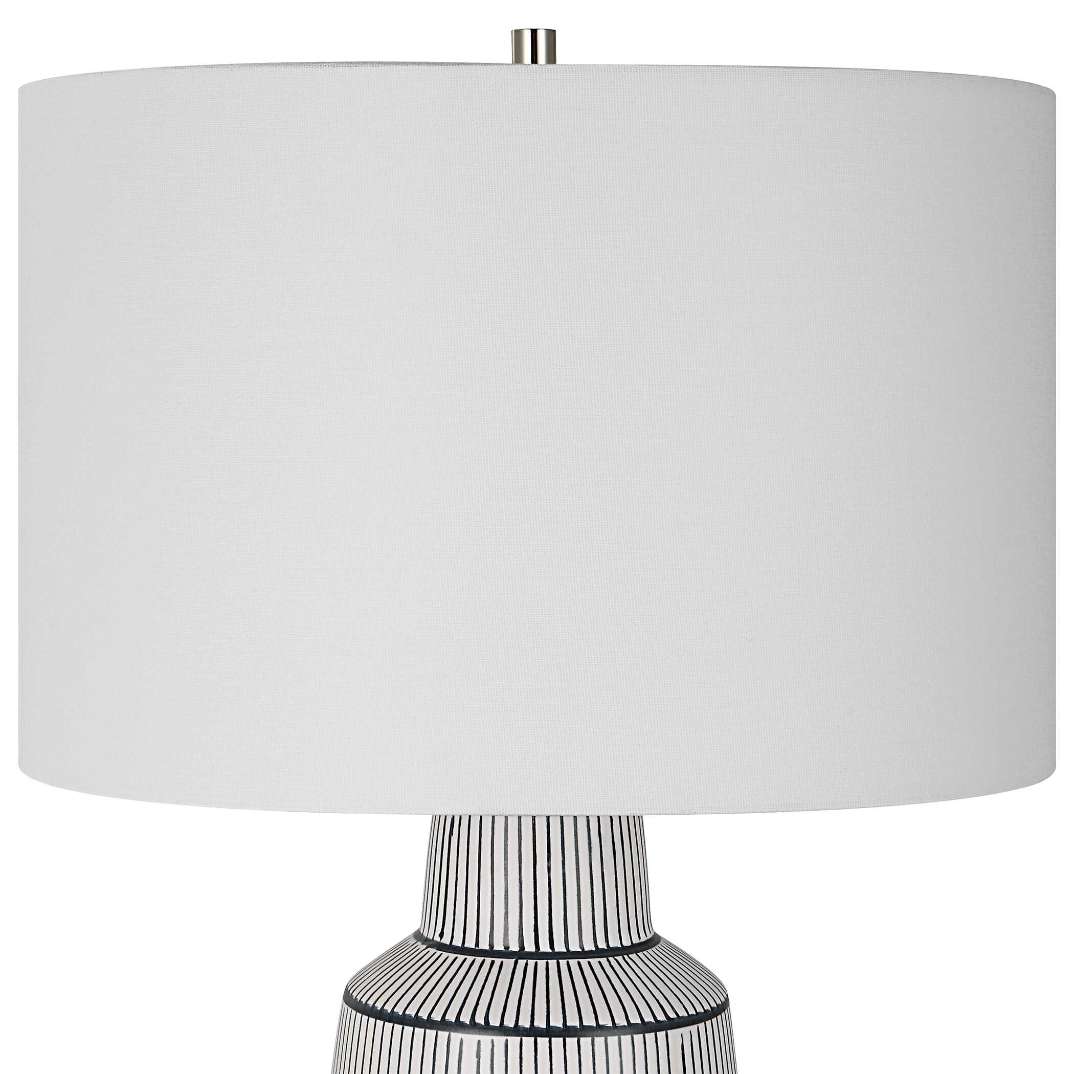 Breton Nautical Stripe Table Lamp large image 