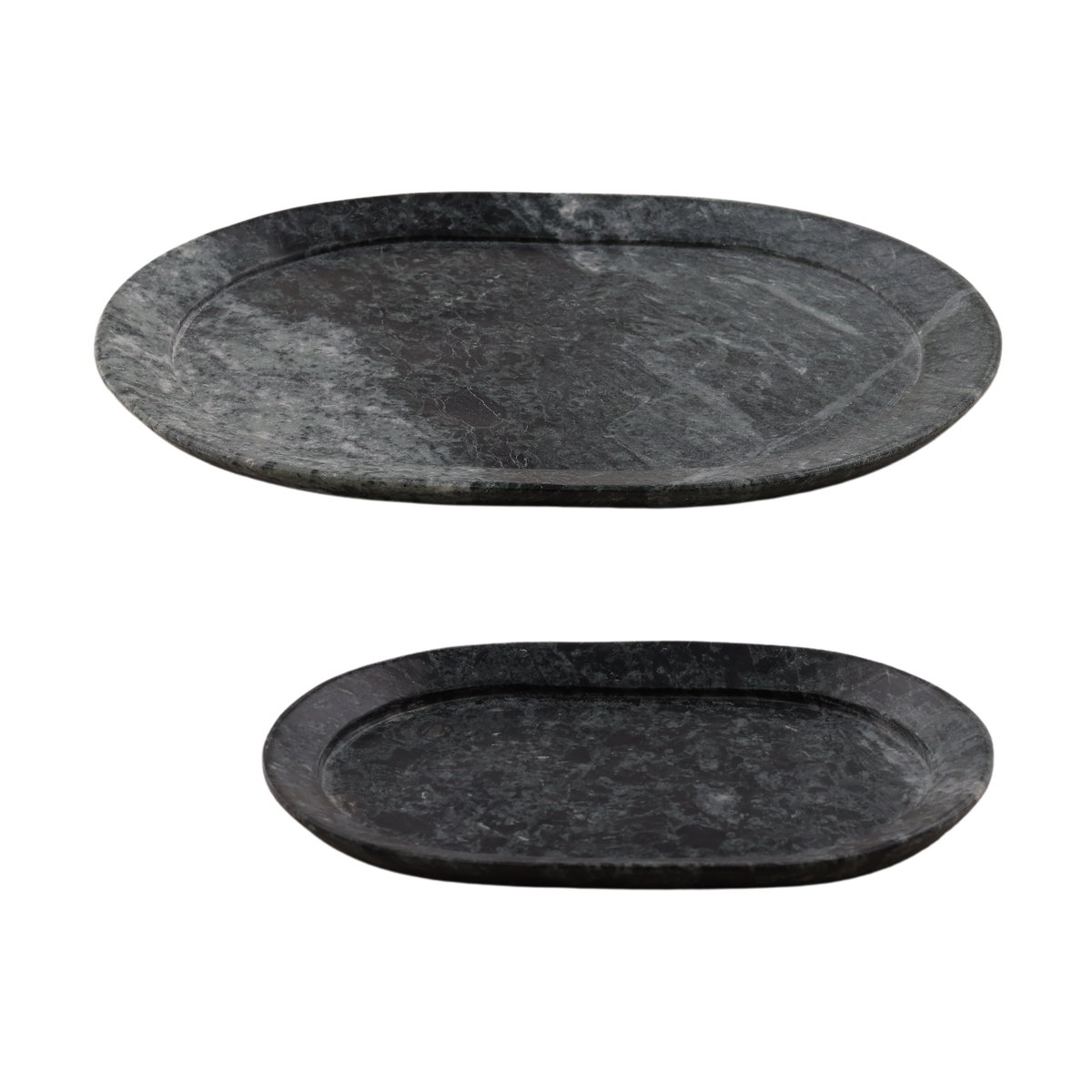 Oris Tray Set of 2 Green, Decor by Dovetail, 12" width x 0.6" height x 9" depth View 5