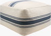Waylon Pouf, Ottoman by Surya, 24" width x 14" height thumbnail