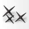 Rhea (Set of 3) Brown Cast Iron Small, Medium & Large Jacks thumbnail 4