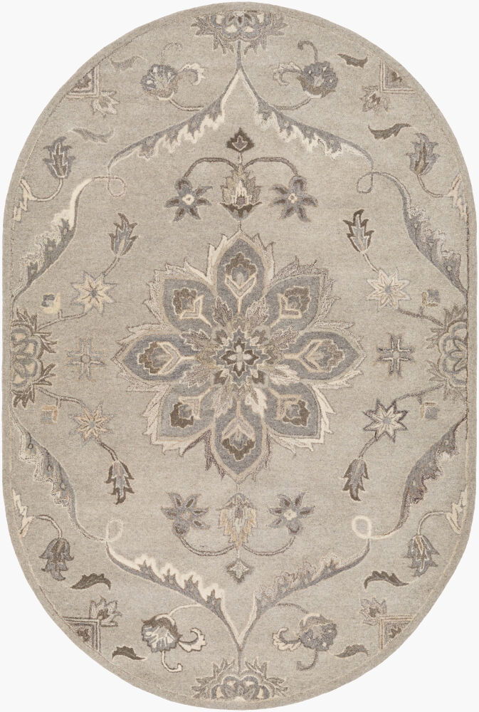 Caesar Handmade Rug, by Surya, 9' length x 6' width