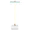 Butler Brass Accent Table, Side & End Table by Uttermost, 11" width x 23.5" height x 8" depth thumbnail 5
