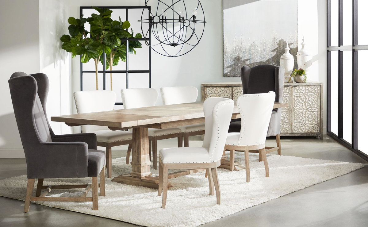 Hudson Extension Dining Table, by Essentials for Living, 78" width x 29.5" height x 39.5" depth View 13