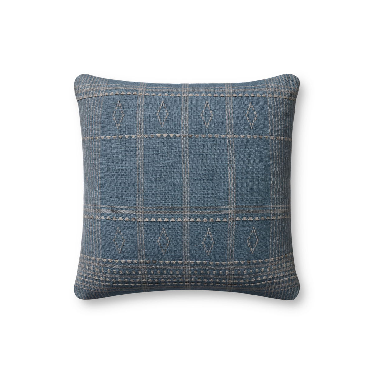Angela Rose x Loloi Lina Pillow, Decorative Pillow, 18" length x 18" width View 1
