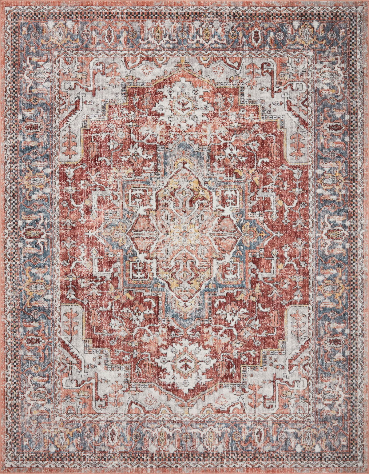 Loloi Cassandra Rug, 2'6" length x 7'9" width View 1
