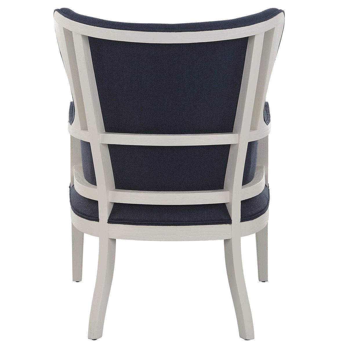 Gordonston Blue Fabric Accent Chair, by Uttermost, 27" width x 39.5" height x 31" depth View 8